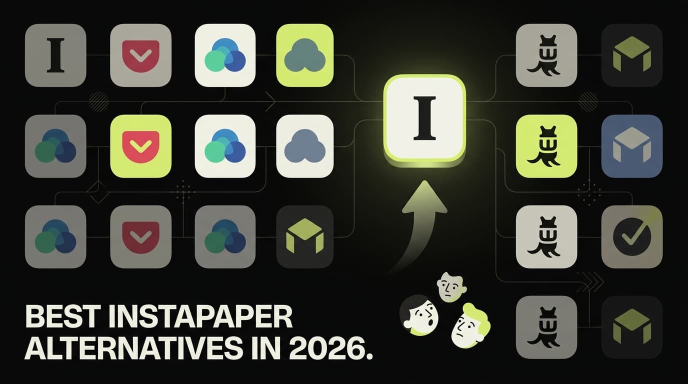Best Instapaper Alternatives in 2026 (Free & Paid)