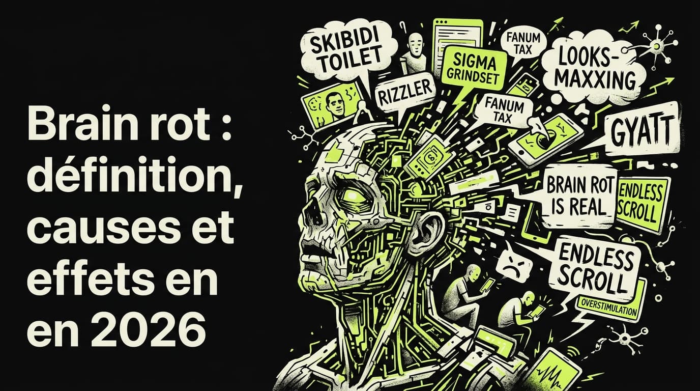 Brain rot : définition, causes et effets en 2026