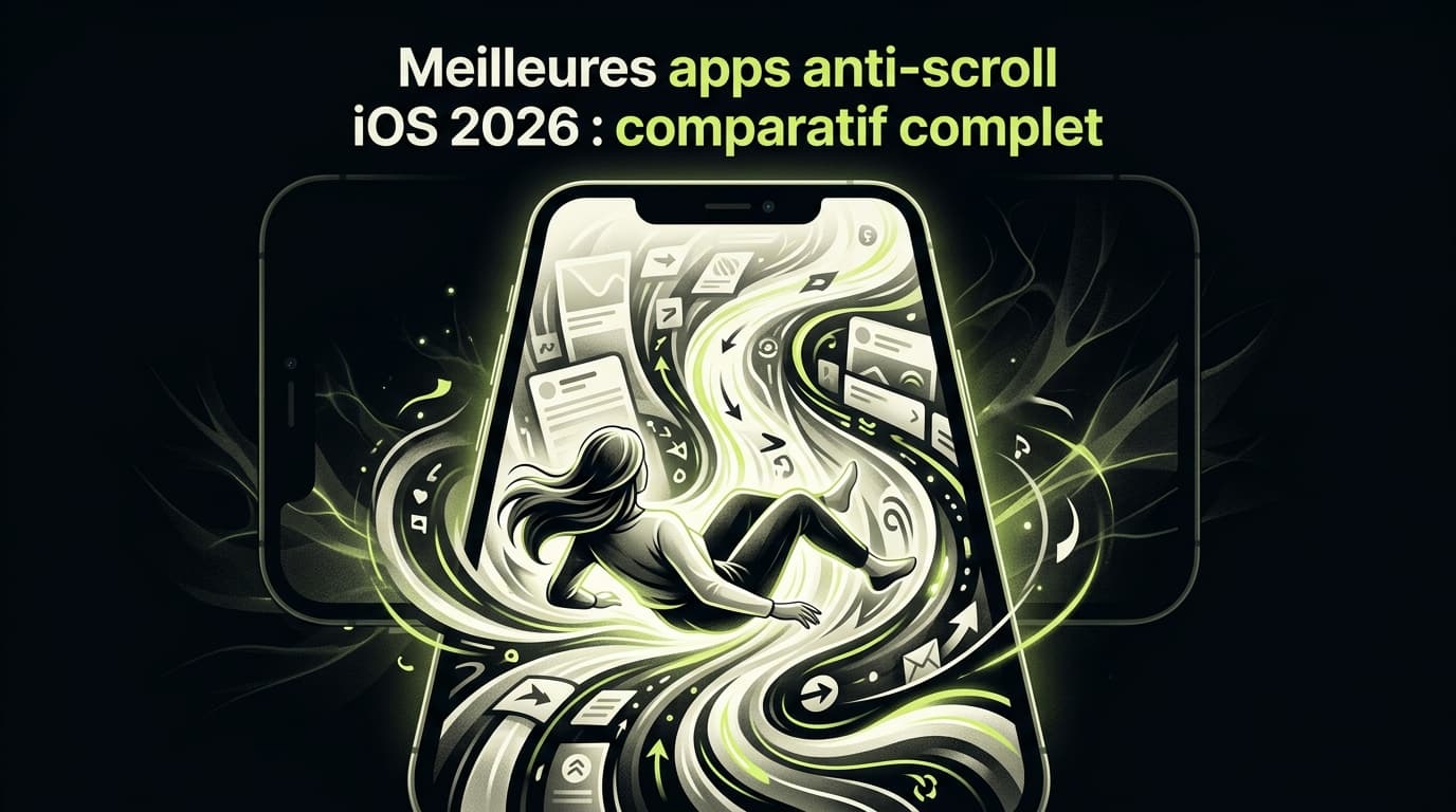 Meilleures apps anti-scroll iOS en 2026