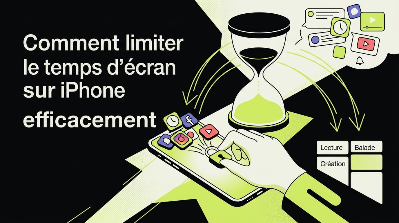 Limiter le temps d'écran sur iPhone en 2026