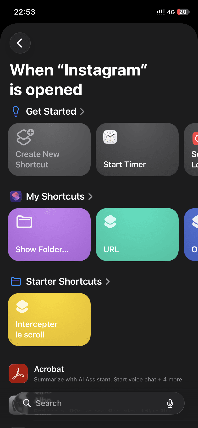 Select Create Shortcut.
